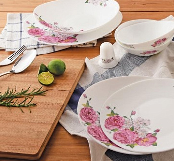 Набор столовый 1/28 LAVENDER PO-28SD-207  ИУ