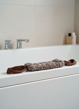 Мочалка банная "Российская" м017 (уп.40шт)