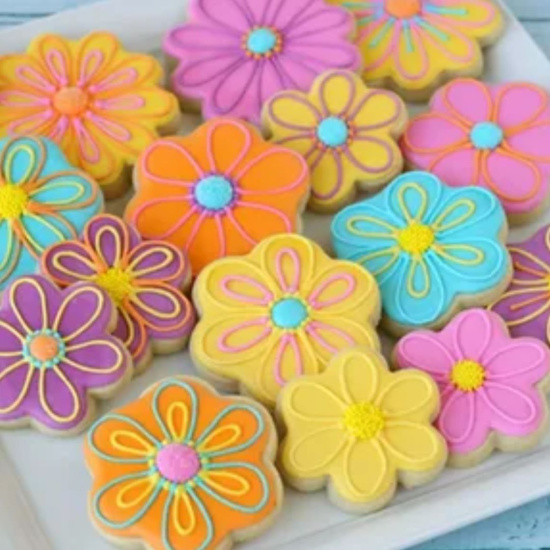 Набор форм для печенья 5шт. "Цветок" OLS-400-22