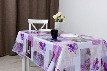 Клеенка 140см Глянец Благоухание STS5647-1