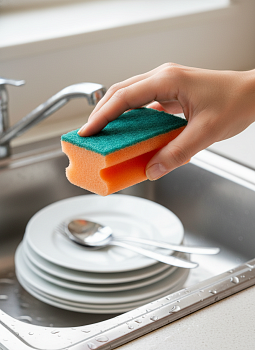 Губка профильная 1шт "Супер" гх035 (уп.108шт)