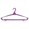 Вешалка для одежды размер 48-50 фиолетовая (прозрачная) 311385