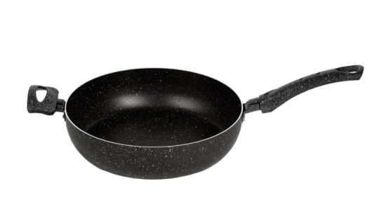 Сотейник 260 мм, 2 руч., б/кр, а/п. Easy Stone. Алюминий марки А5 6926152