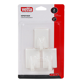 ВЕСЕЛЫЙ РОДЖЕР Крючки самоклеющиеся на блистере 2 шт. GC-02 (440-004)