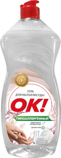Средство для мытья посуды "ДЕНЕБ" Гипоаллергенный ОК! 800 г ОК006