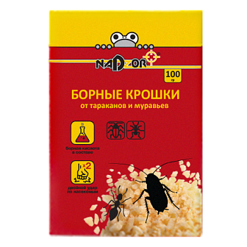Борные крошки 100гр от тараканов и муравьев BOR123