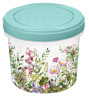 Банка с завинчивающейся крышкой 0,7л с декором "Цветущий луг" (микс) 223110590/00