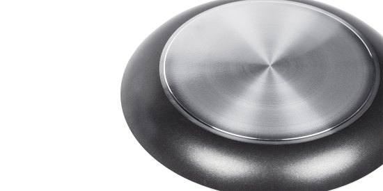 Сковорода блинная 220мм 1 ручк б/кр а/п риф дно "соты" 1892215 (серия "Кумир")