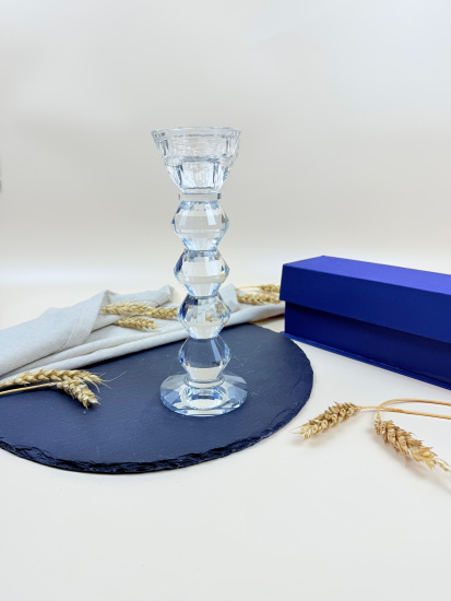 Подсвечник стеклянный   OLS-6797-24