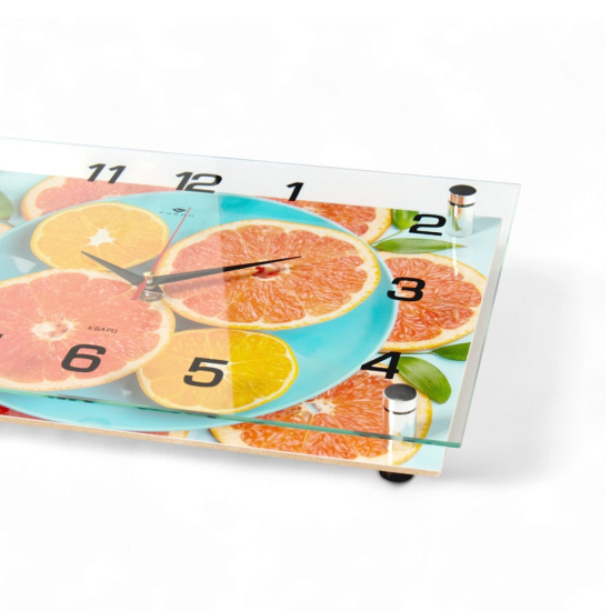 2535-308 Часы настенные "Цитрусы" Рубин