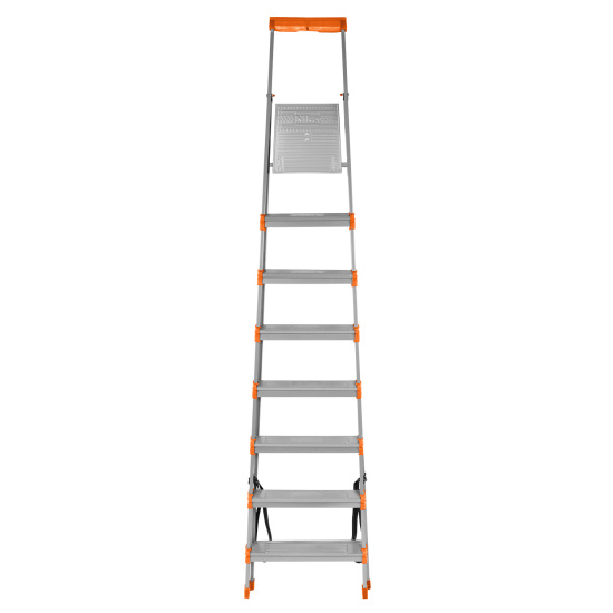 Стремянка широкие 8 ступеней (металл) СМ8