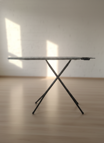 Гладильная доска на стальной сетке с х/б чехлом  110x33cm OLS-335-6