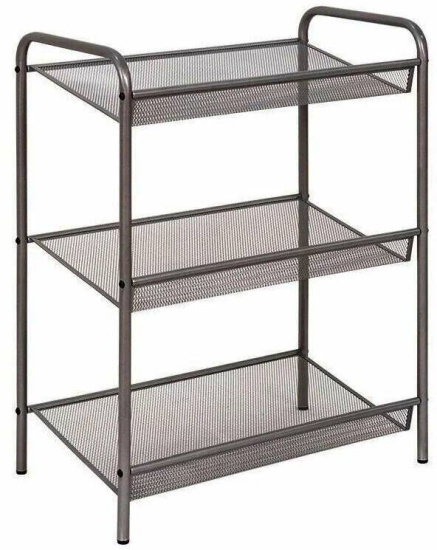 Подставка для обуви 3-х полочная "Женева 13"  (графит)