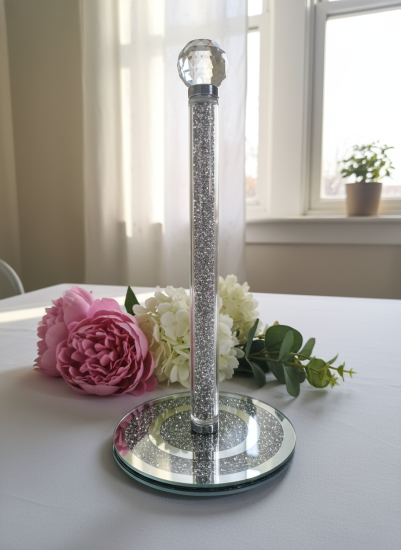 Держатель в серебре для кухонных полотенец OLS-6797-26