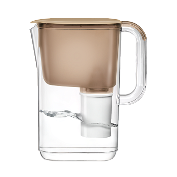 Фильтр-кувшин для очистки воды "БАРЬЕР Стайл XS" ("Мокко") карамельный ВА7АР00