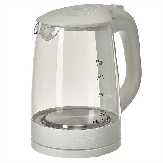 Чайник 2,0л электрический DL-1058W DELTA