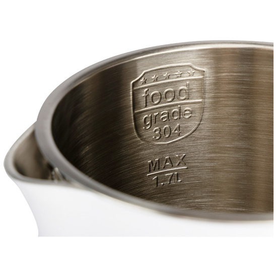 Чайник ENERGY E-208 (1,7 л)  белый, двойной корпус 164148