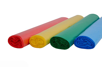 Пакеты фасовочные рулон 29*39 прочные (80*75 пакетов) радуга НФ-00000027