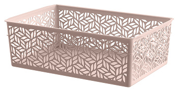 Корзинка универсальная "Linden" 4,3л, 290х190х95мм (бежевый) 221313327/06