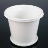 Горшок цветочный Эконом 10л с под белый М7257