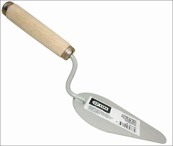 Кельма печника (овал) 320*105мм порошковая окраска, деревянная ручка 02-14-101