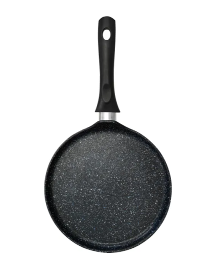 Сковорода блинная 240 мм с ручкой, АП линия "Granit Induction" (black) сбгчиш240а