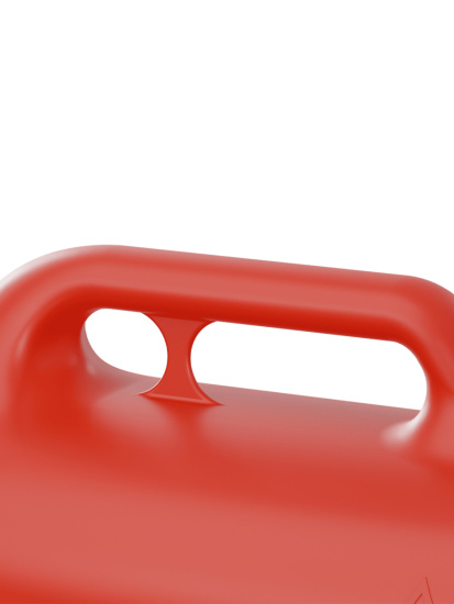 Канистра пластиковая 20л с гибким носиком для ГСМ OKTAN CLASSIC RED (121 513) A1-01-04