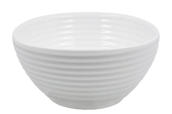 Салатник Lavenir HoReCa "Lines" 440 мл, 125 мм, 5" LWPA-50 WHITE стеклокерамика 112935