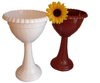 Кашпо 25л на высокой стойке №14 Бр. 8.19. Кашпо 25л на высокой стойке №14 Бр. 8.19.