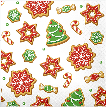 Салфетки Лилия 33*33 "Сладости" 2сл 20л (7816)