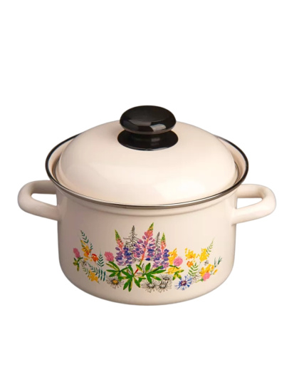 Кастрюля 3,0л "Люпины" С-1612АП2/4Жм