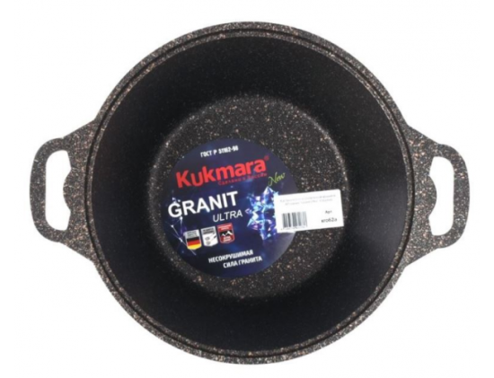 Кастрюля 6,0л со ст/кр АП линия "Granit ultra" (original) кго62а
