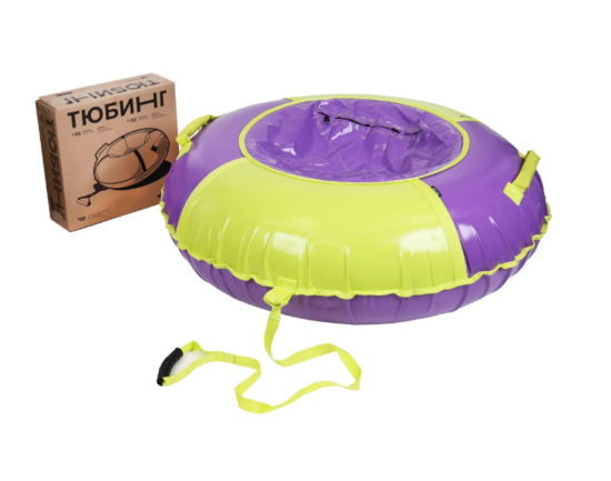 Тюбинг ТБ1К 1100 ТБ1К-110 Фиолетовый/лимонный Тюбинг ТБ1К 1100 ТБ1К-110 Фиолетовый/лимонный