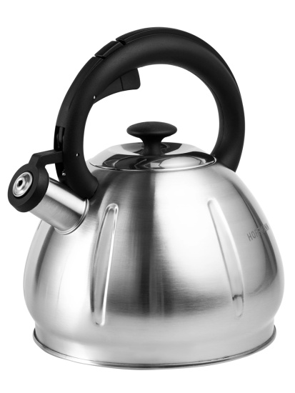 Чайник для плиты со свистком 3,0л черная ручка НМ 55199