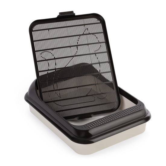 Лоток "Верный друг" с решеткой бежевый М6415 