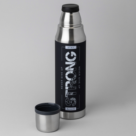 ТЕРМОС STAY STRONG 1000 МЛ, КОЛБА НЕРЖ.СТАЛЬ 18/10 (798-106)