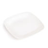 Тарелка "Квадро" плоская (белый) М8043