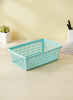 Корзина для хранения "Велетта" 34х21х10см бирюзовая С713БИР