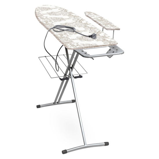 Доска гладильная "НИКА 3+полка" пу, пр, удл, Н3+