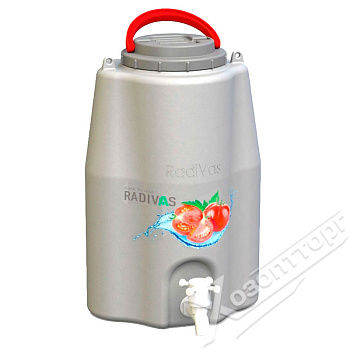 Рукомойник Radivas серый 10л