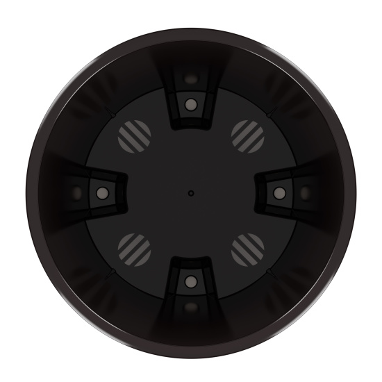 Горшок цветочный "Лея" 17л двойной (с автополивом) (белый) М8858