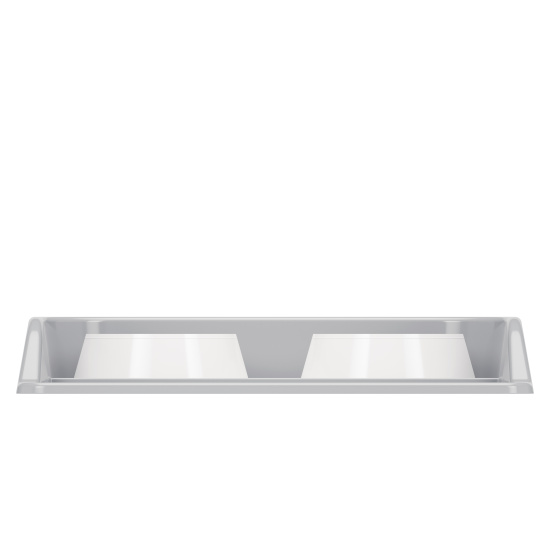 Набор ALTA c двумя мисками 0,3л для животных (на подставке)(серый) М8629