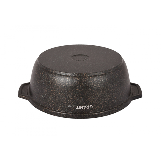 Кастрюля-жаровня 3л со стекл. крышкой, АП линия "Granit ultra" (original) жго31а