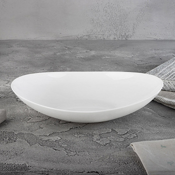 Тарелка суповая Al Dente, объём: 600 мл, размер: 23*20,5*4,8 см из опалового стекла 107080