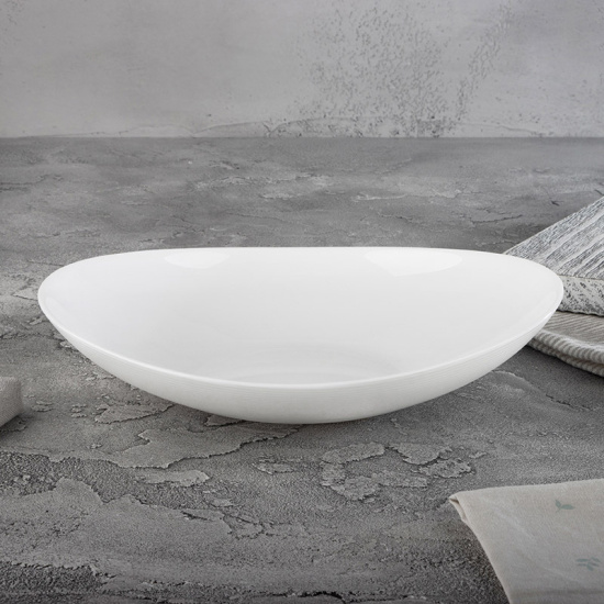 Тарелка суповая Al Dente, объём: 600 мл, размер: 23*20,5*4,8 см из опалового стекла 107080