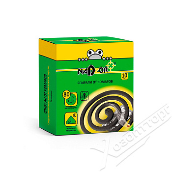 Спирали от комаров 10шт, черные SPIR60Е 118 381