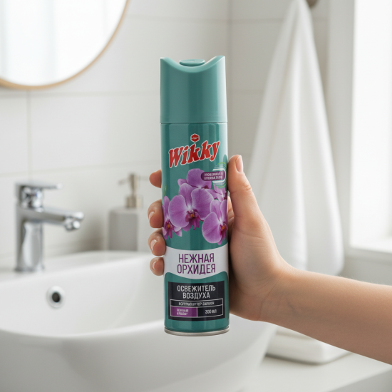 Освежитель воздуха Wikky "Нежная орхидея" 300мл 