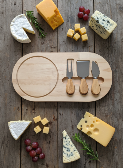 Набор для подачи сыра 18*36*1.2см OLS-129-7