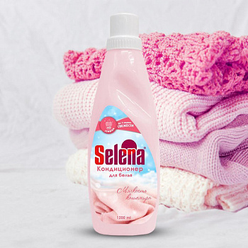 Кондиционер для белья 1,2л Мягкость кашемира Selena СТ-20