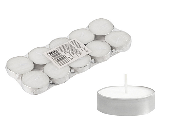 Свечи чайные, 10 шт 106116 Свечи чайные, 10 шт 106116